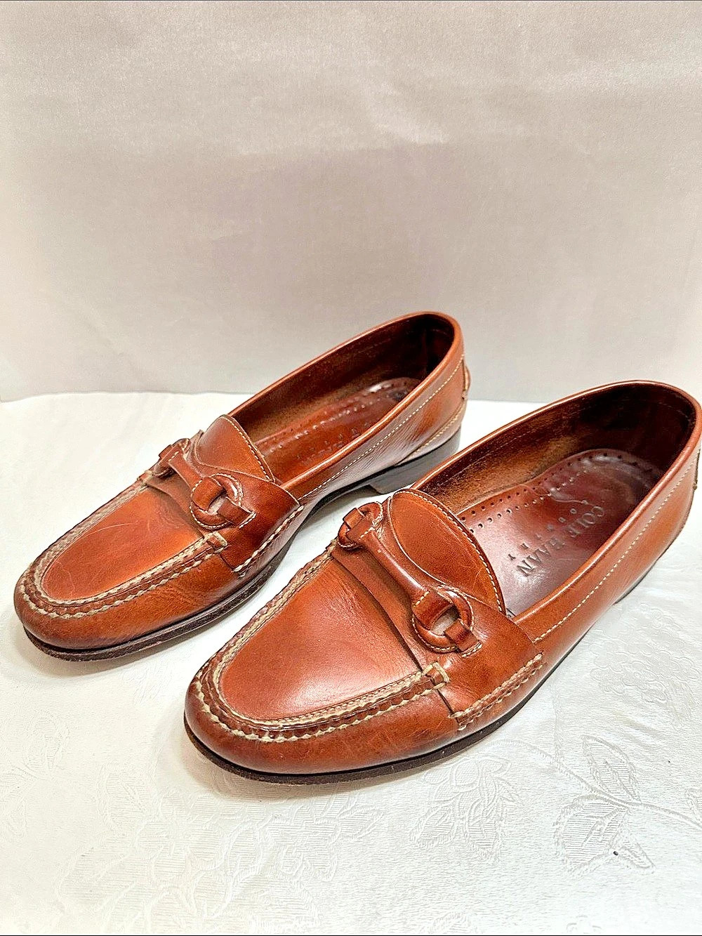 Cole Haan Emeryn Horsebit Driving Loafers Brown